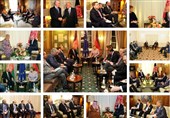 رایزنی‌های اشرف غنی با رهبران کشورهای مختلف در حاشیه کنفرانس امنیتی مونیخ + تصاویر
