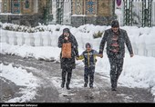 73 نفر تاکنون در برف گیلان دچار حادثه شده‌اند