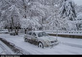 برف و سرما سراسر استان سمنان را فرا گرفت/ آماده‌باش نیروهای امدادی برای کمک به مسافران