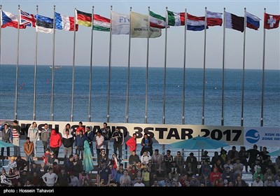 اختتامیه مسابقات بین المللی والیبال ساحلی - کیش