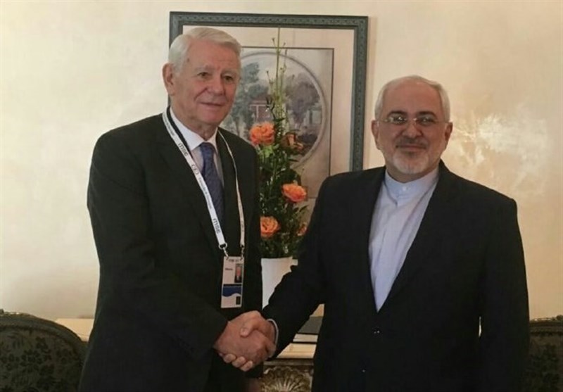 دیدار وزرای خارجه ایران و رومانی