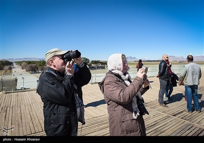 تخت جمشید پس از باران