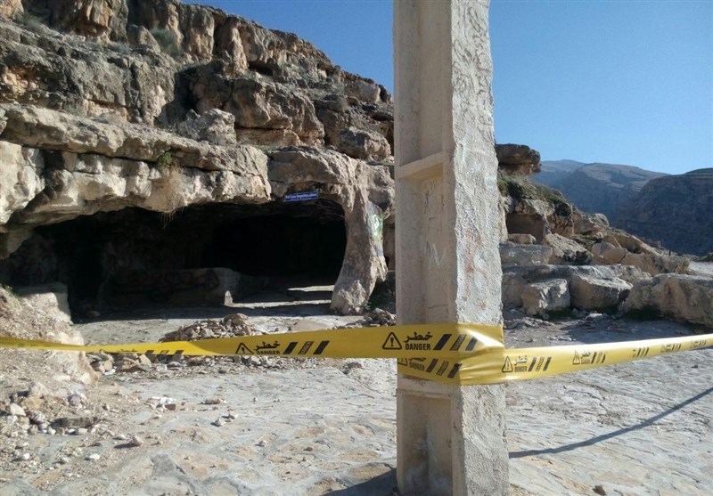 دهانه بزرگترین غار دست‌ساز جهان در جهرم فرو ریخت+ عکس