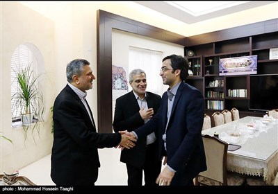 دیدار مدیران خبرگزاری تسنیم با شهردار مشهد