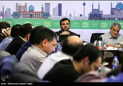 محمد مهدی مرتضوی، مدیرکل دفاتر خارجی خبرگزاری تسنیم در همایش سراسری مدیران استانی - مشهد