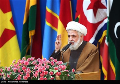 سخنرانی شیخ نعیم قاسم معاون دبیر کل حزب الله لبنان در ششمین کنفرانس بین‌المللی حمایت از انتفاضه فلسطین