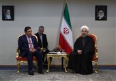 تأکید روحانی بر حمایت از دولت‌های عراق و سوریه