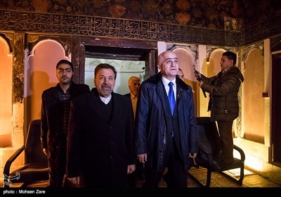 سفر وزیر اقتصاد جمهوری اذربایجان به اردبیل