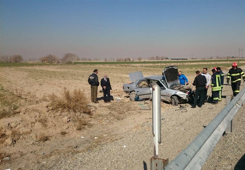 واژگونی خودرو سواری در تاکستان 4 قربانی گرفت