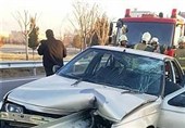 تصادفات جاده‌ای در اصفهان 10 مجروح برجای گذاشت