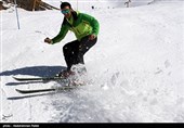 ایران تحصد ذهبیة وفضیة فی منافسات التزلج بلبنان