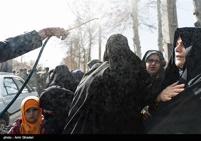 تشییع شهدای گمنام در خمین
