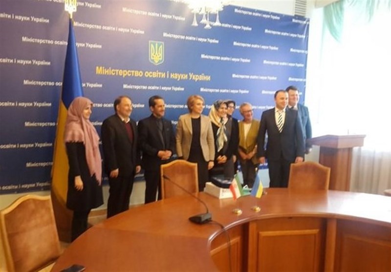 Iranian Envoy, Ukrainian Education Minister Discuss Academic Ties