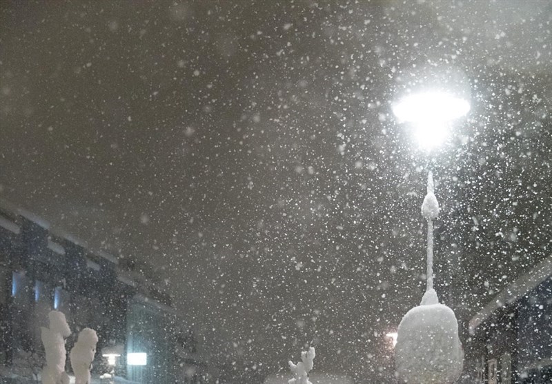 بارش برف و باران برخی از مناطق استان اردبیل را فرا می‌گیرد