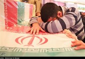 برگزاری مراسم تشییع و تدفین پیکر مطهر 2 شهید گمنام در بوستان امید تهران