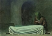 «آخرین وداع با حضرت زهرا(س)» به تصویر کشیده شد