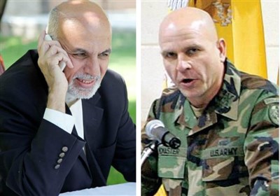 برنامه 4 ساله امنیتی افغانستان محور گفت‌وگوی «اشرف غنی» و مشاور امنیت ملی آمریکا