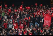 حضور هواداران پارس جنوبی در ورزشگاه یادگار امام (ره) تبریز