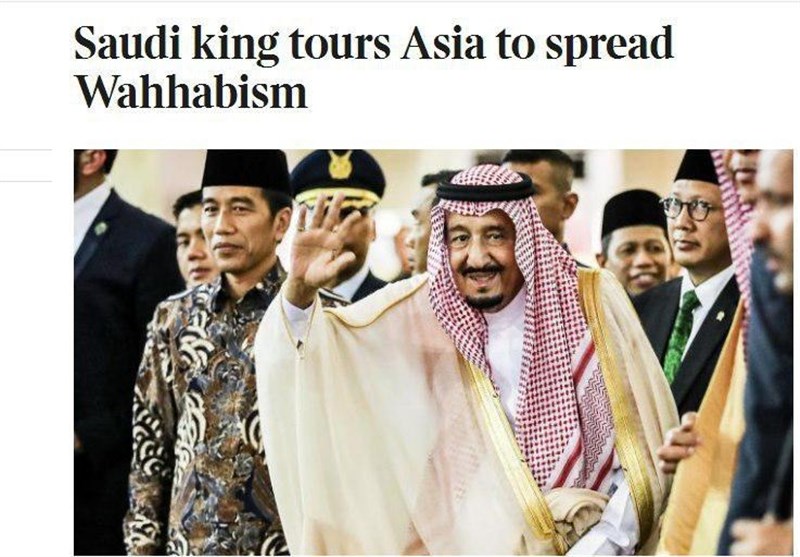 سفر پادشاه عربستان به 6 کشور آسیایی با هدف ترویج وهابیت