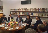 وزیر فرهنگ و ارشاد اسلامی به دیدار دبیر و مدیران جشنواره جهانی فجر رفت
