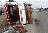 واژگونی آمبولانس اعزامی از اردبیل به تهران 3 کشته بر جای گذاشت
