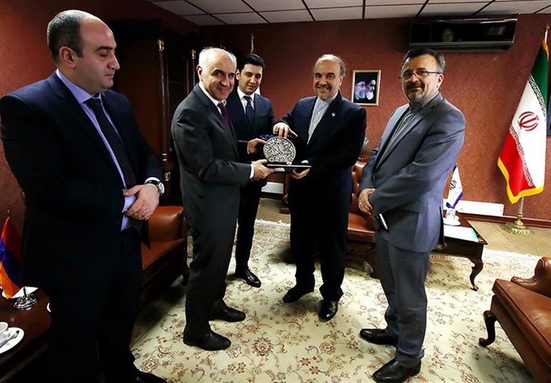 سلطانی‌فر: به دنبال گسترش روابط در حوزه ورزش و جوانان با ارمنستان هستیم