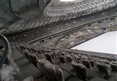 پایان نصب صندلی‌های ورزشگاه فینال جام‌جهانی 2018 روسیه