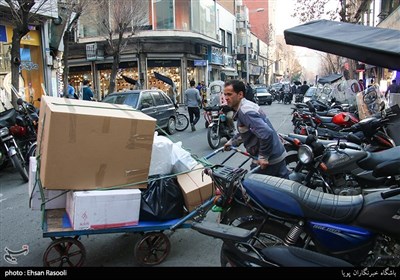سوق طهران على اعتاب عید النوروز