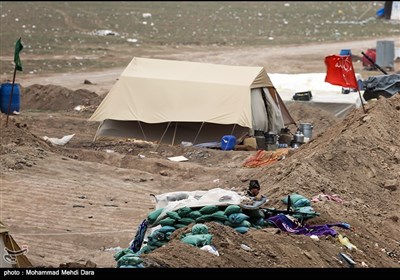 حضور مجاهدین حشد الشعبی در شمال تلعفر در عملیات موصل