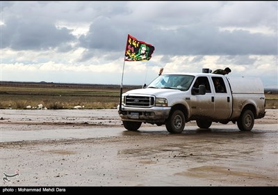 حضور مجاهدین حشد الشعبی در شمال تلعفر در عملیات موصل