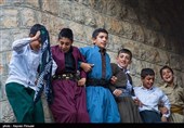 Ancient Ceremony in Iranian Kurdish Village in Celebration of Norooz