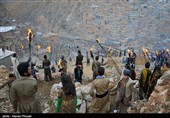 Ancient Ceremony in Iranian Kurdish Village in Celebration of Norooz