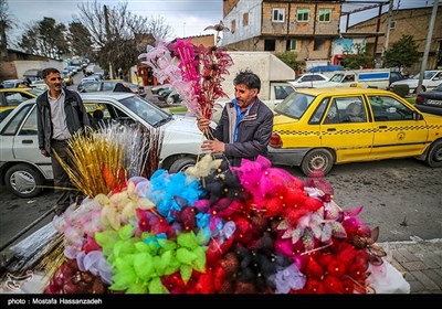 People Shop at Local Bazaar Few Days before Iranian New Year