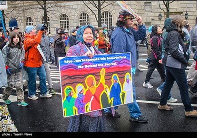 Native Americans Rally in Washington against Dakota Pipeline