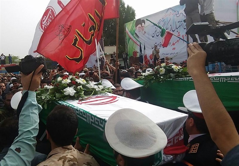 Bodies of Iranian Martyrs Repatriated from Iraq (+Photos)