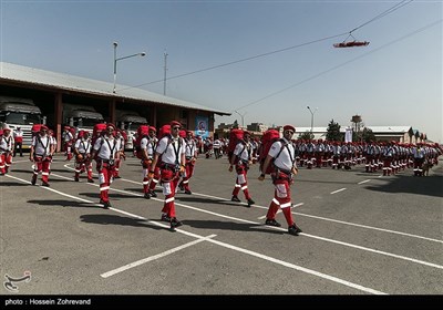 Rescue Drill Held in Iran in Preparation of Nowruz