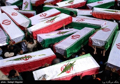 Bodies of 165 Iranian Martyrs Repatriated from Iraq