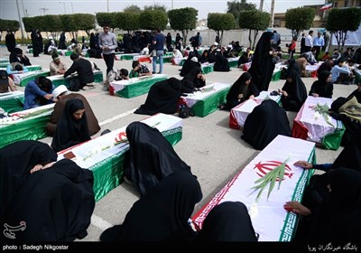 Bodies of 165 Iranian Martyrs Repatriated from Iraq