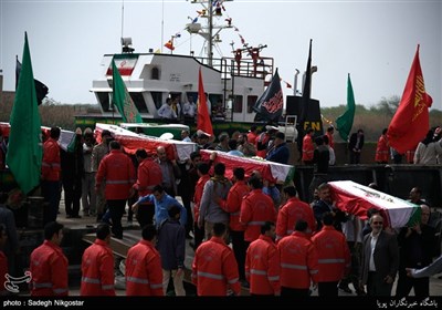 Bodies of 165 Iranian Martyrs Repatriated from Iraq