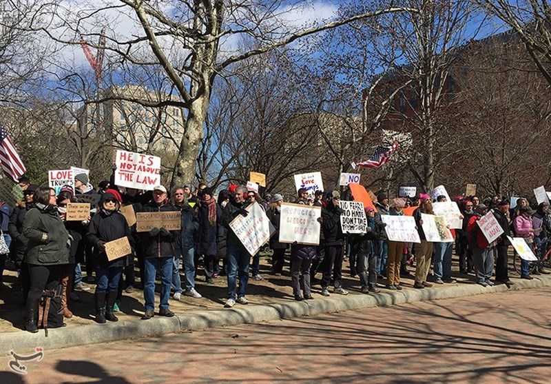 Rally Held in US Capital in Support of Muslims, Refugees (+Photos)