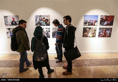 افتتاح معرض صور (العشق والنار)