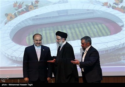 افتتاح ورزشگاه امام رضا(ع) - مشهد