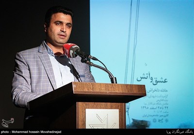 سخنرانی داوود دانشور قائم مقام معاونت اجتماعی شهرداری منطقه 6 تهران 