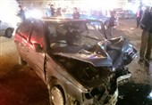 تصادف زنجیره‌ای 5 خودروی سواری در ساوجبلاغ 3 مصدوم برجای گذاشت