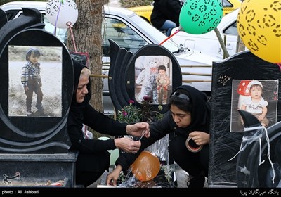 پنجشنبه آخر سال در قطعه خردسالان