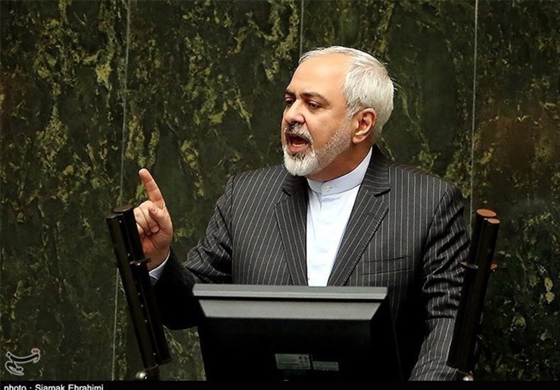 ظریف در مجلس: برجام سندِ افتخار ایران است
