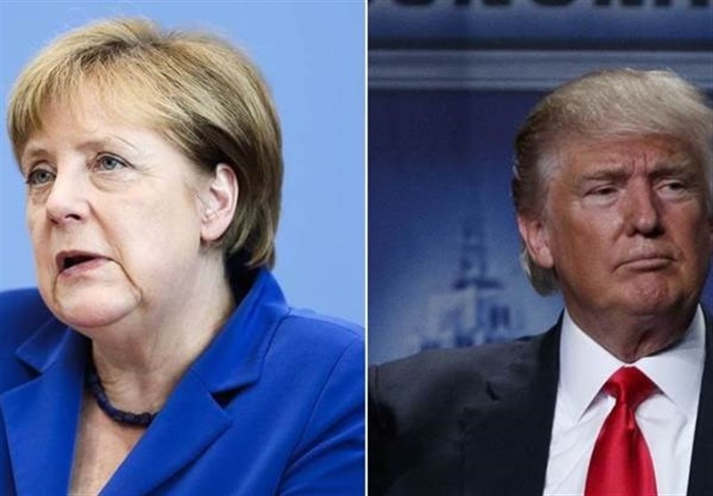 اکثر شهروندان آلمانی از موضع گیری جنجالی مرکل در مقابل ترامپ حمایت می‌کنند