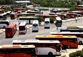 150 دستگاه اتوبوس در قزوین آماده جابه‌جایی مسافران نوروزی است
