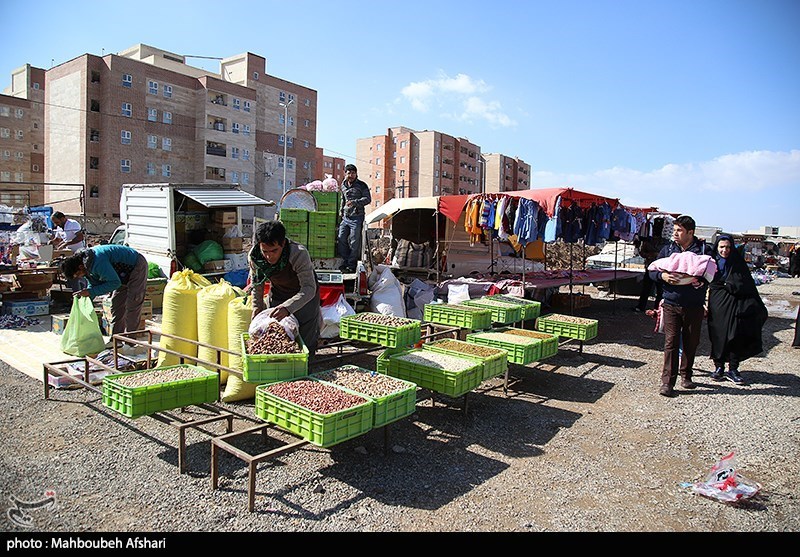 کردستان| بازار روز مدرن در شهر بیجار ساخته می‌شود+فیلم