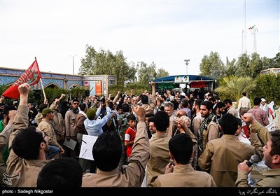 سرلشکر باقری در مناطق عملیاتی جنوب